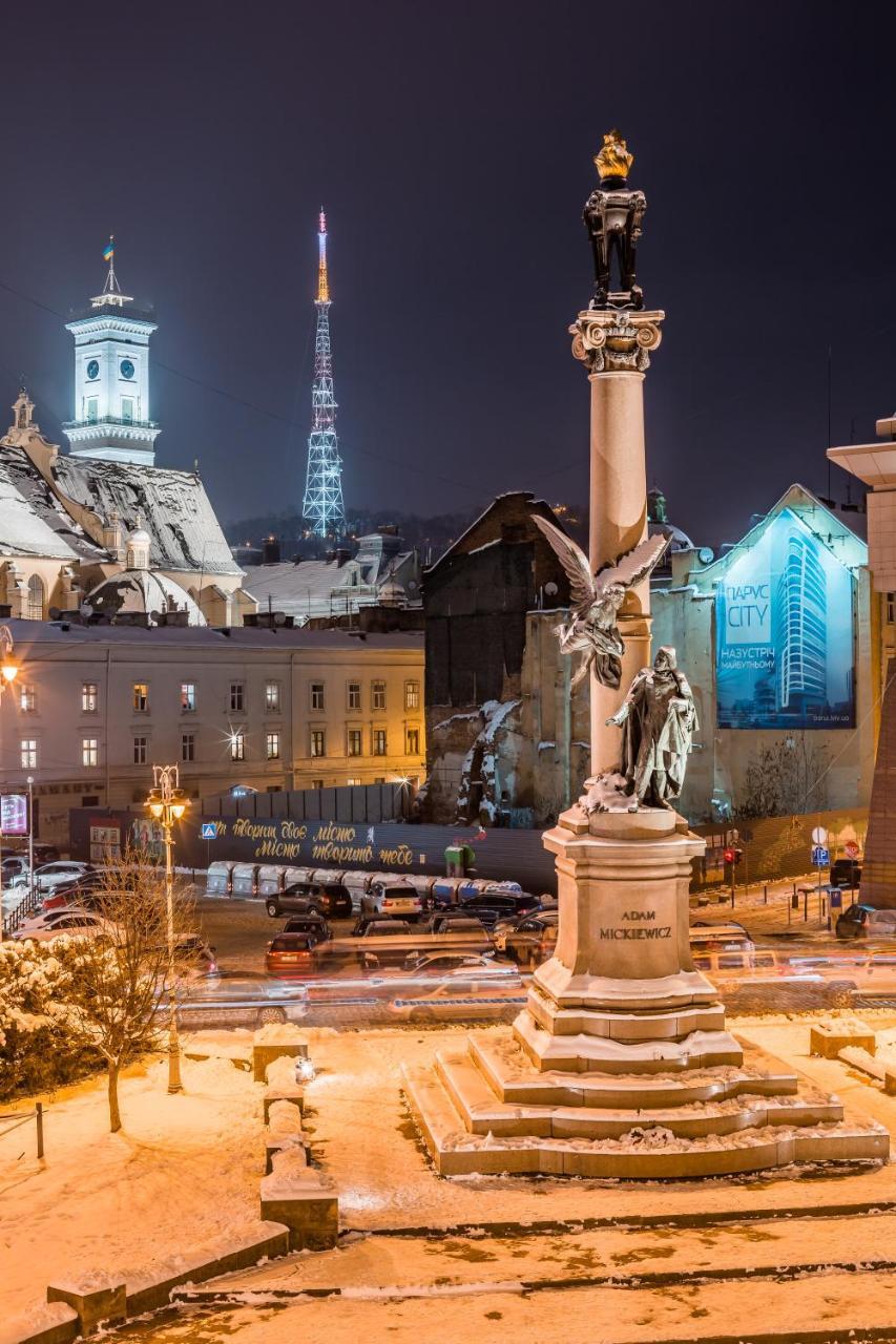 Romari Площа Міцкевича Lviv Eksteriør billede