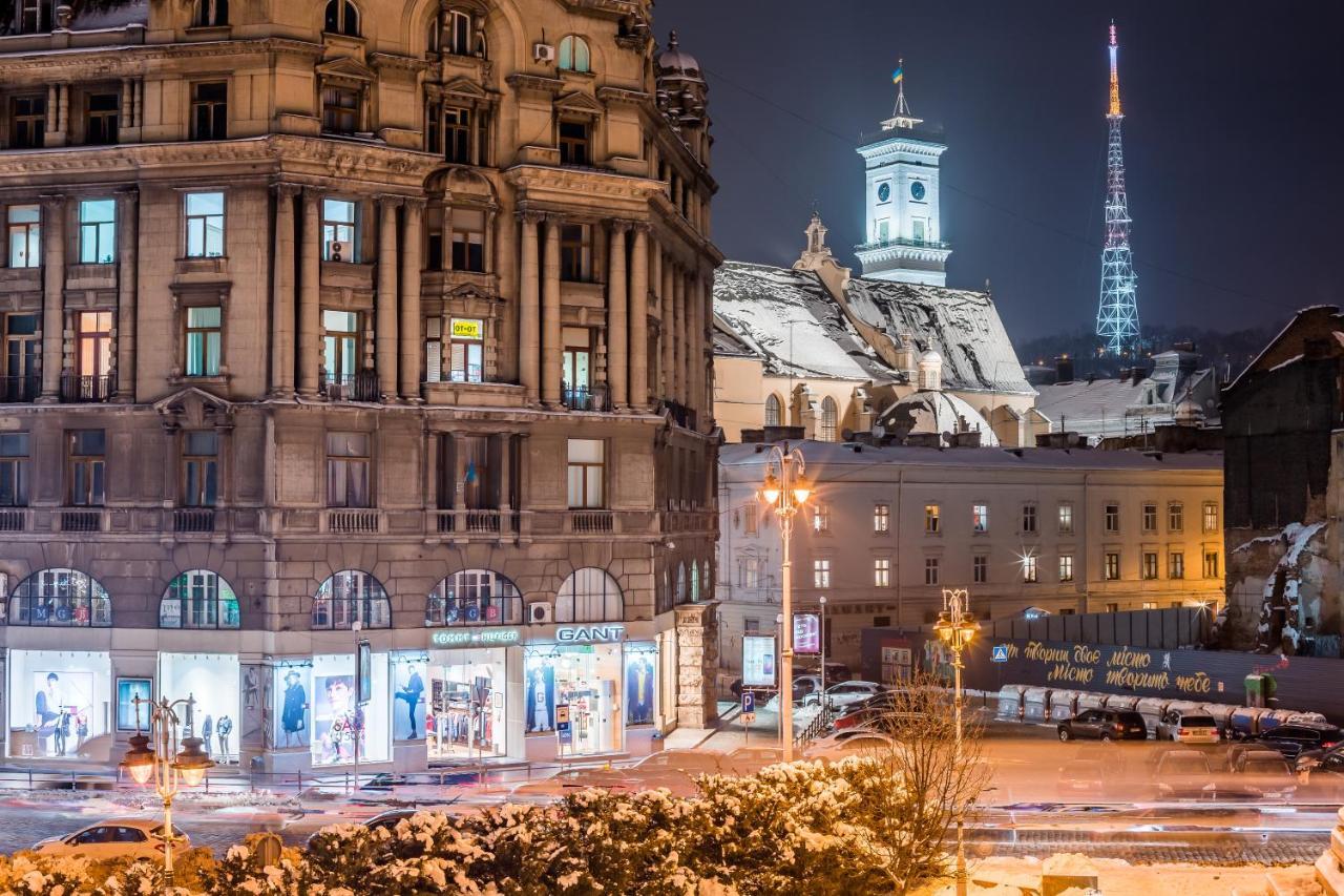 Romari Площа Міцкевича Lviv Eksteriør billede